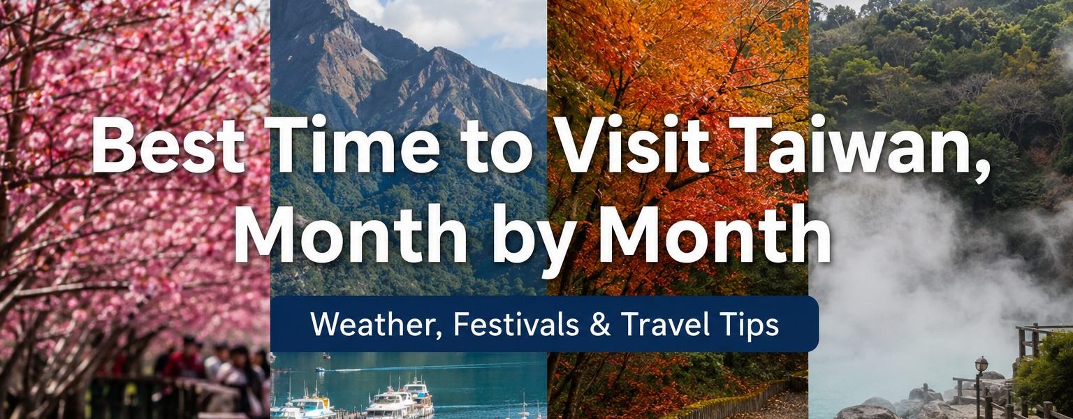 best time to visit taiwan
